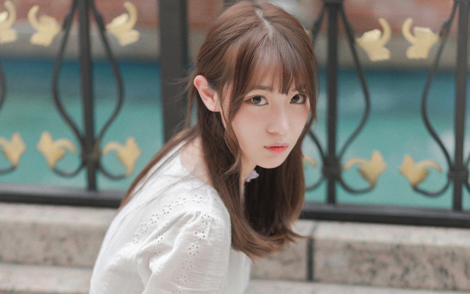 肌肤如雪的少女竟胸怀大志