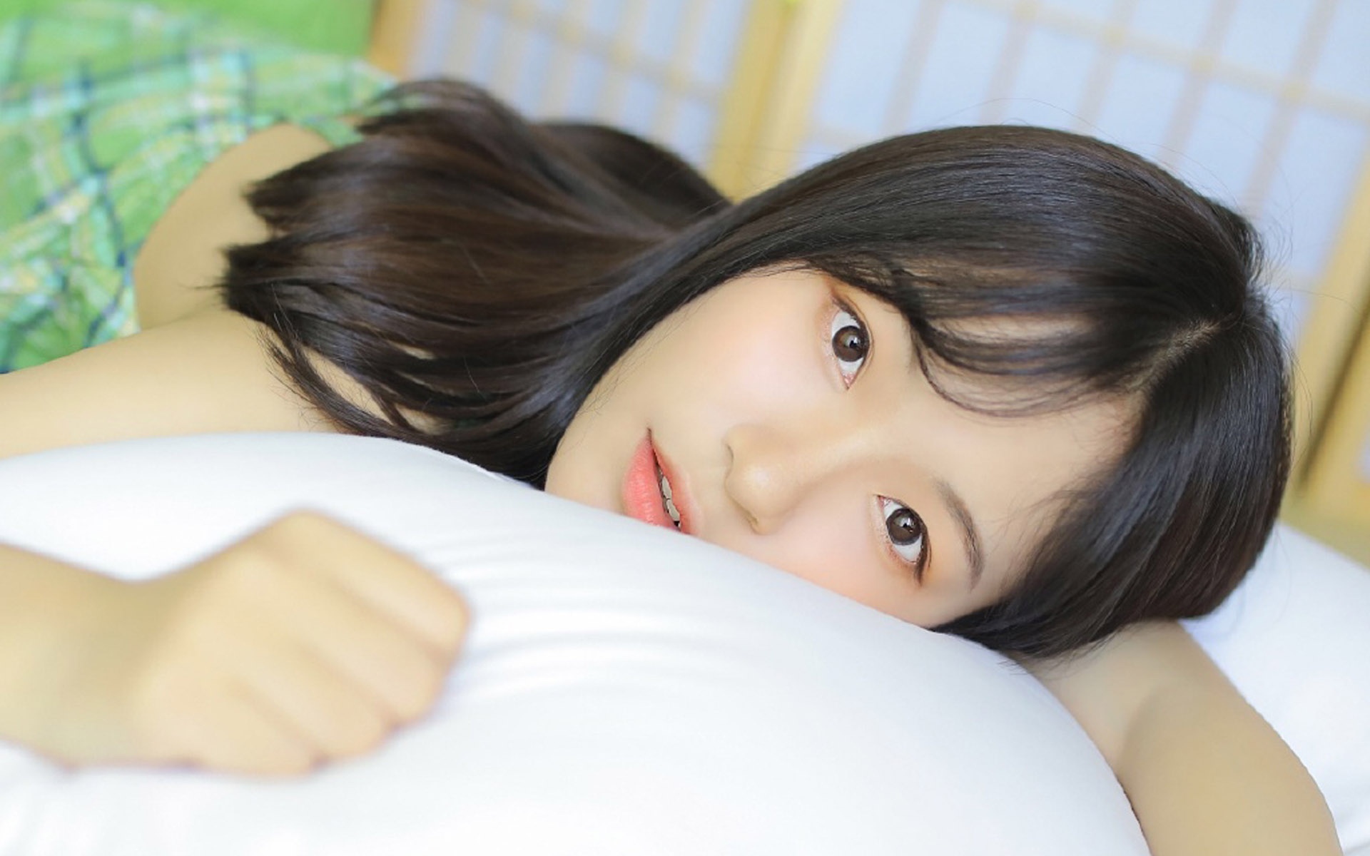 清新可爱的美女