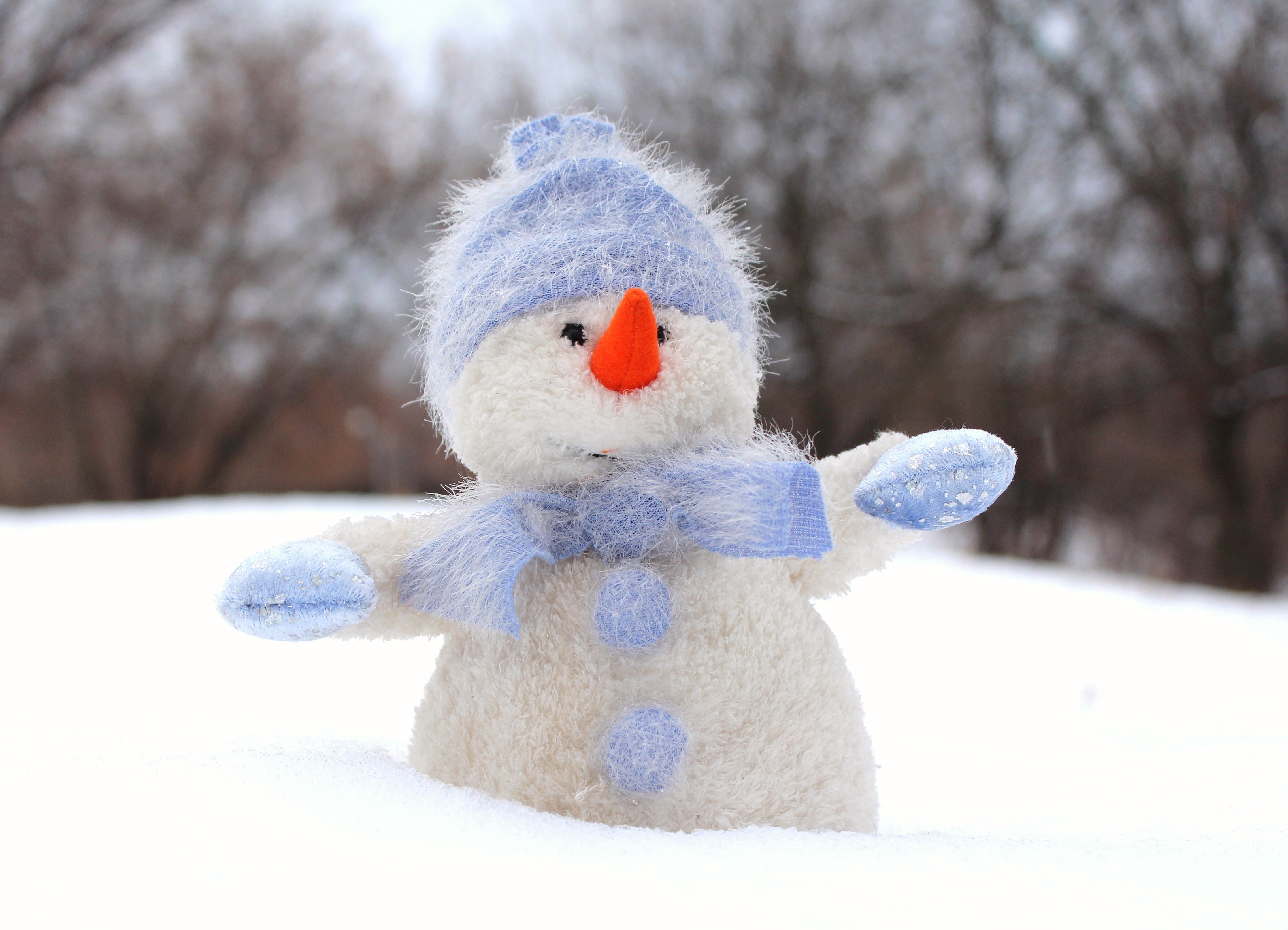 大雪以后一起来堆雪人