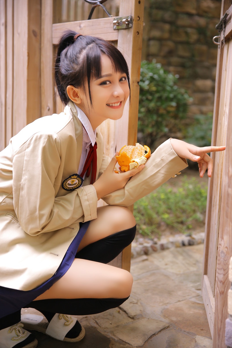 甜美可爱的女人
