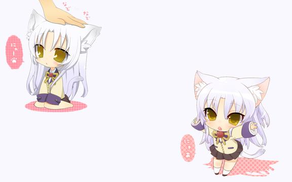 Q版猫耳娘立华奏