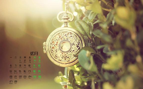 2017年2月护眼日历