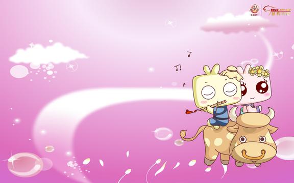 囧囧兔七夕情人节