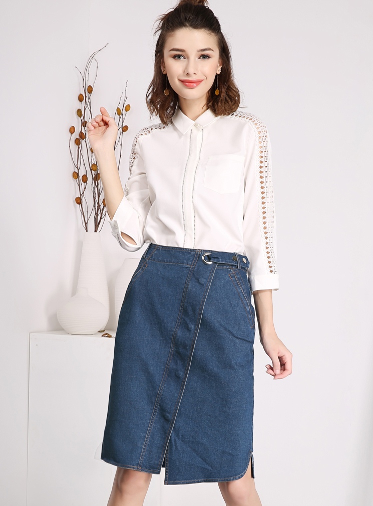2018年秋季新品气质雪纺女士衬衫