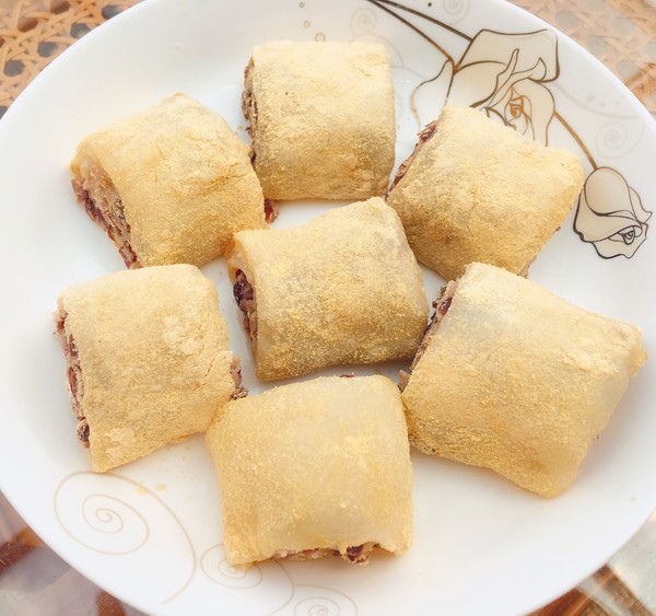 北京传统小吃驴打滚