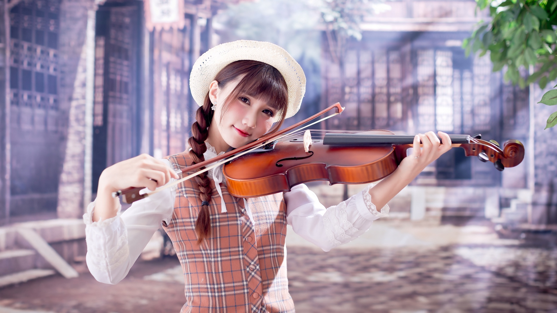 唯美治愈系阳光女生户外写真