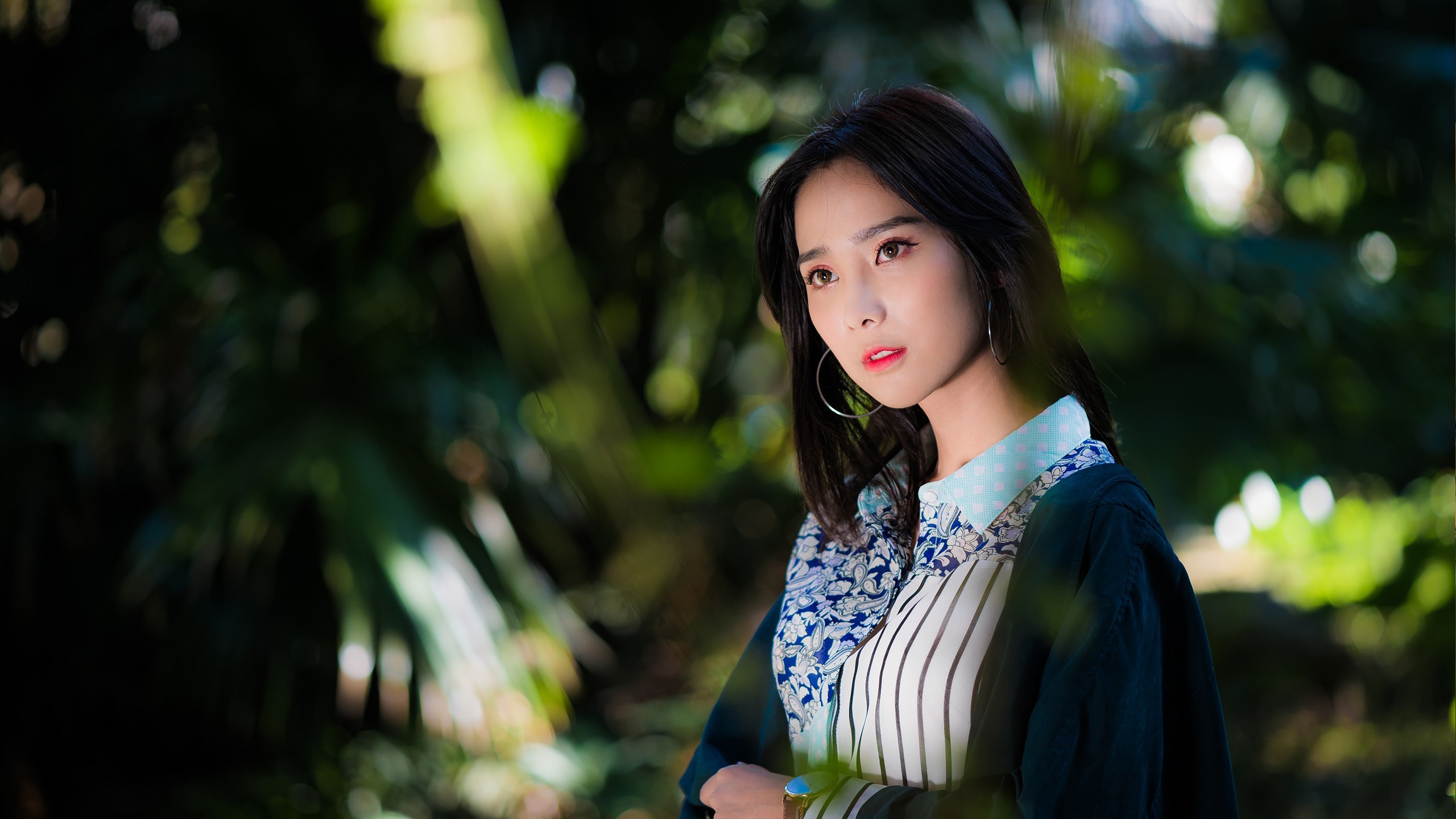像花一样美的美女