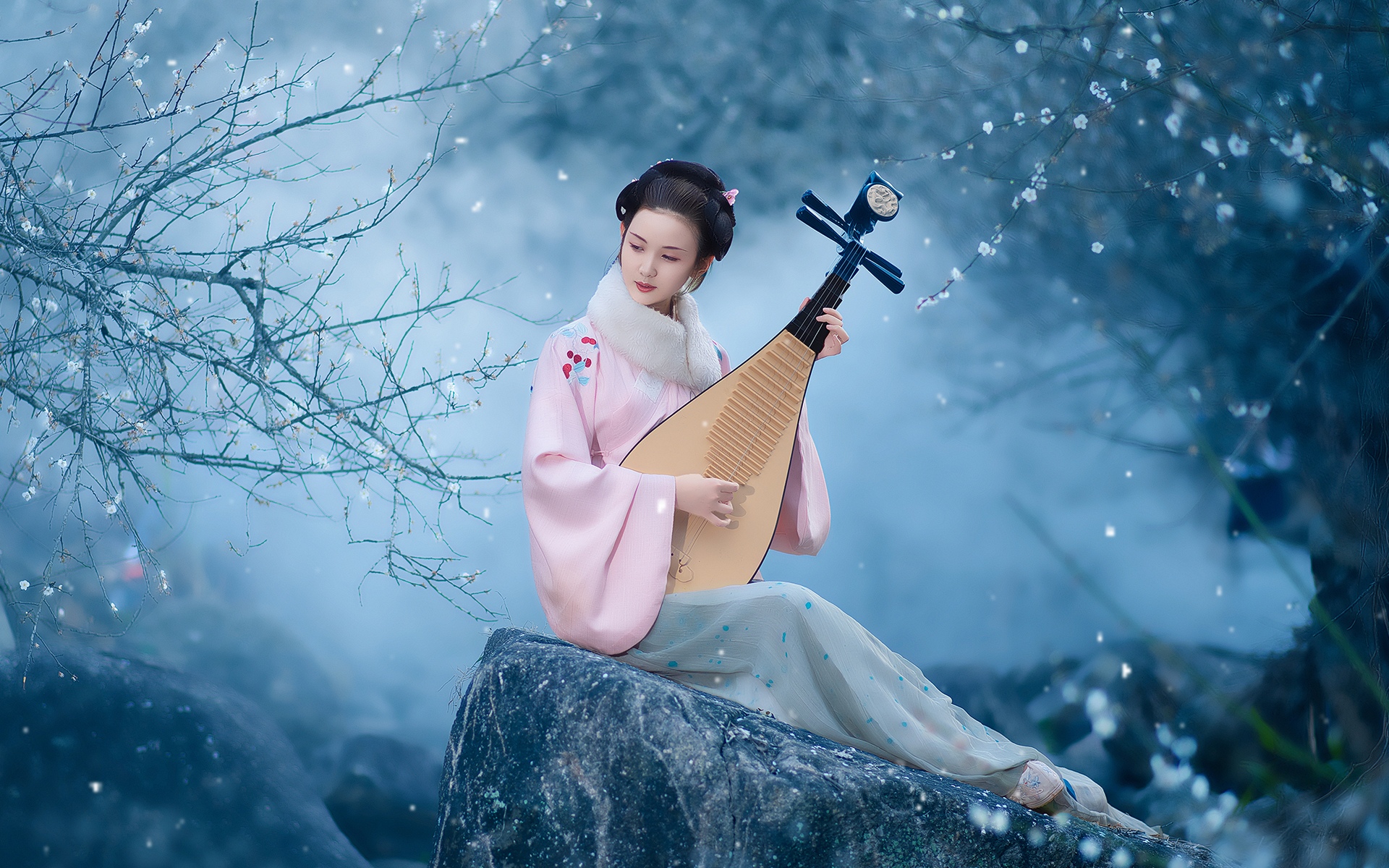 古装美女唯美意境写真