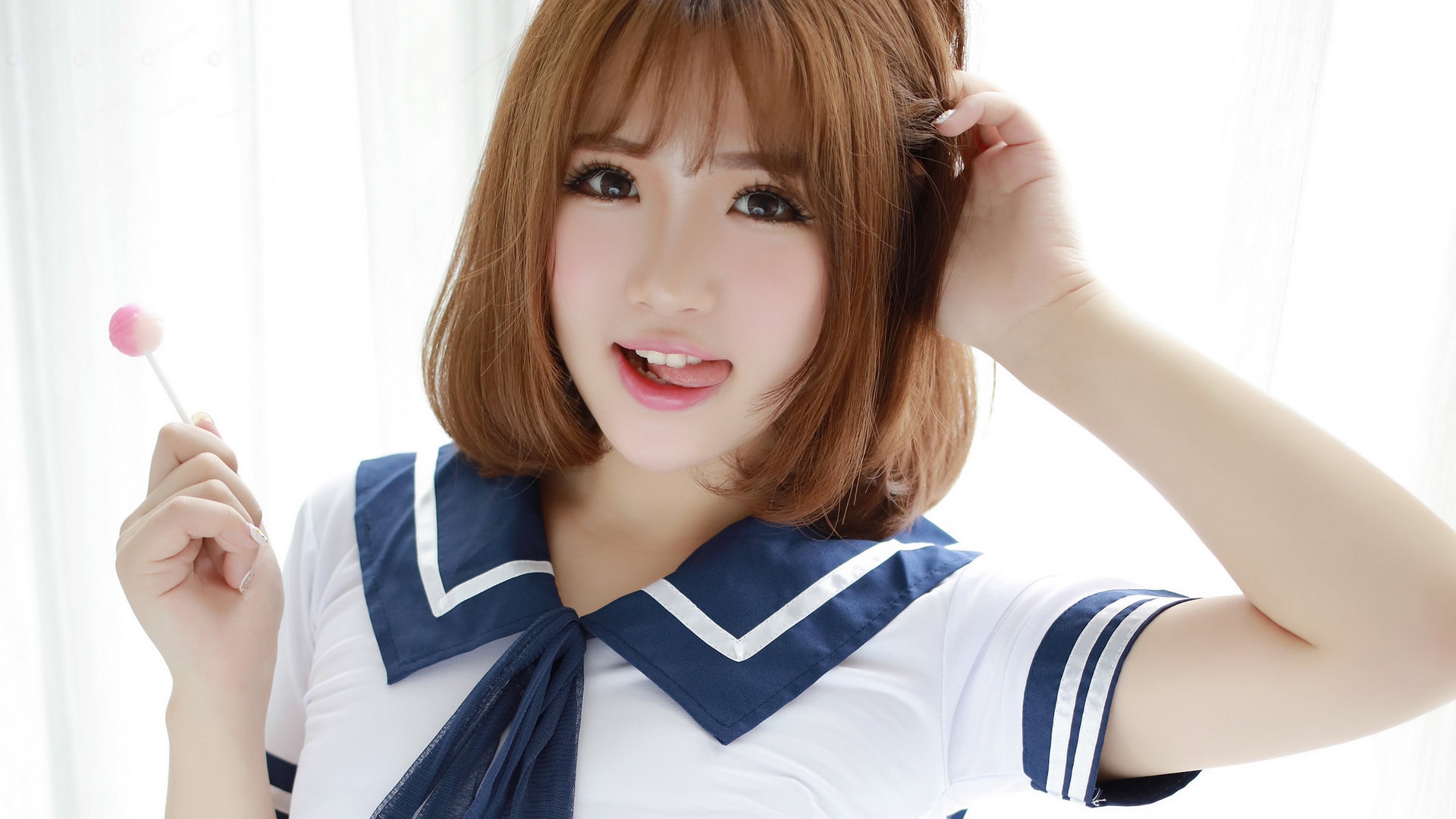学生妹清纯可爱头像写真