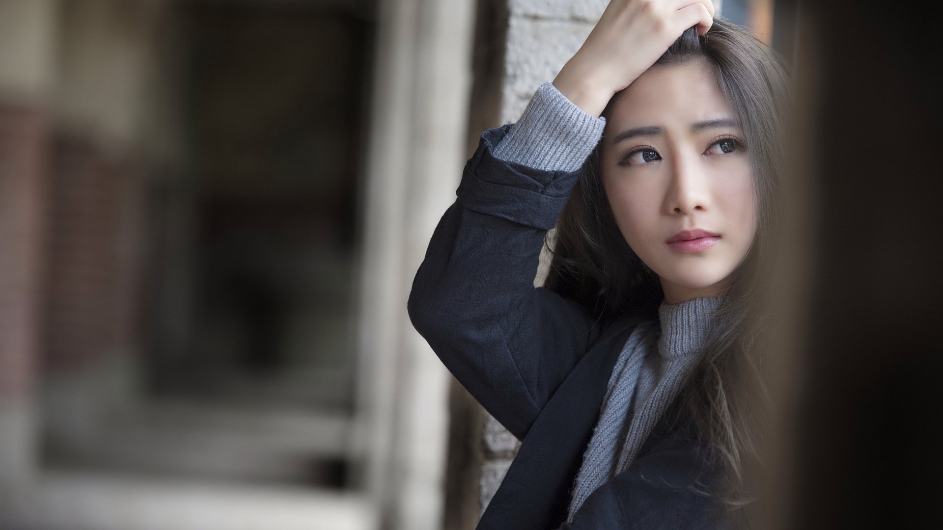 职业女模特风格迥异写真