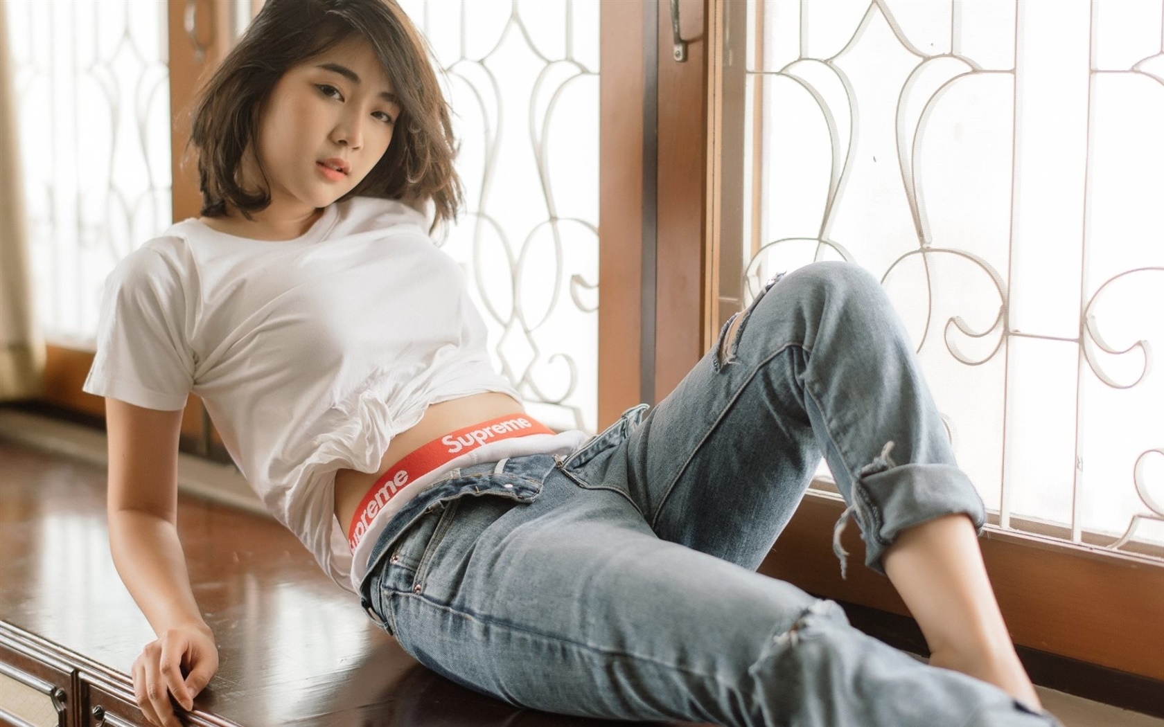 青春着眼美女活力写真