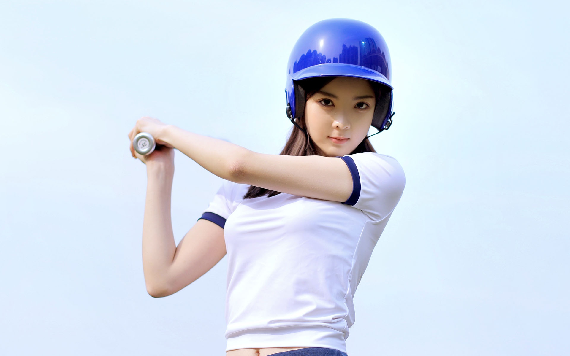 运动紧身衣美女写真