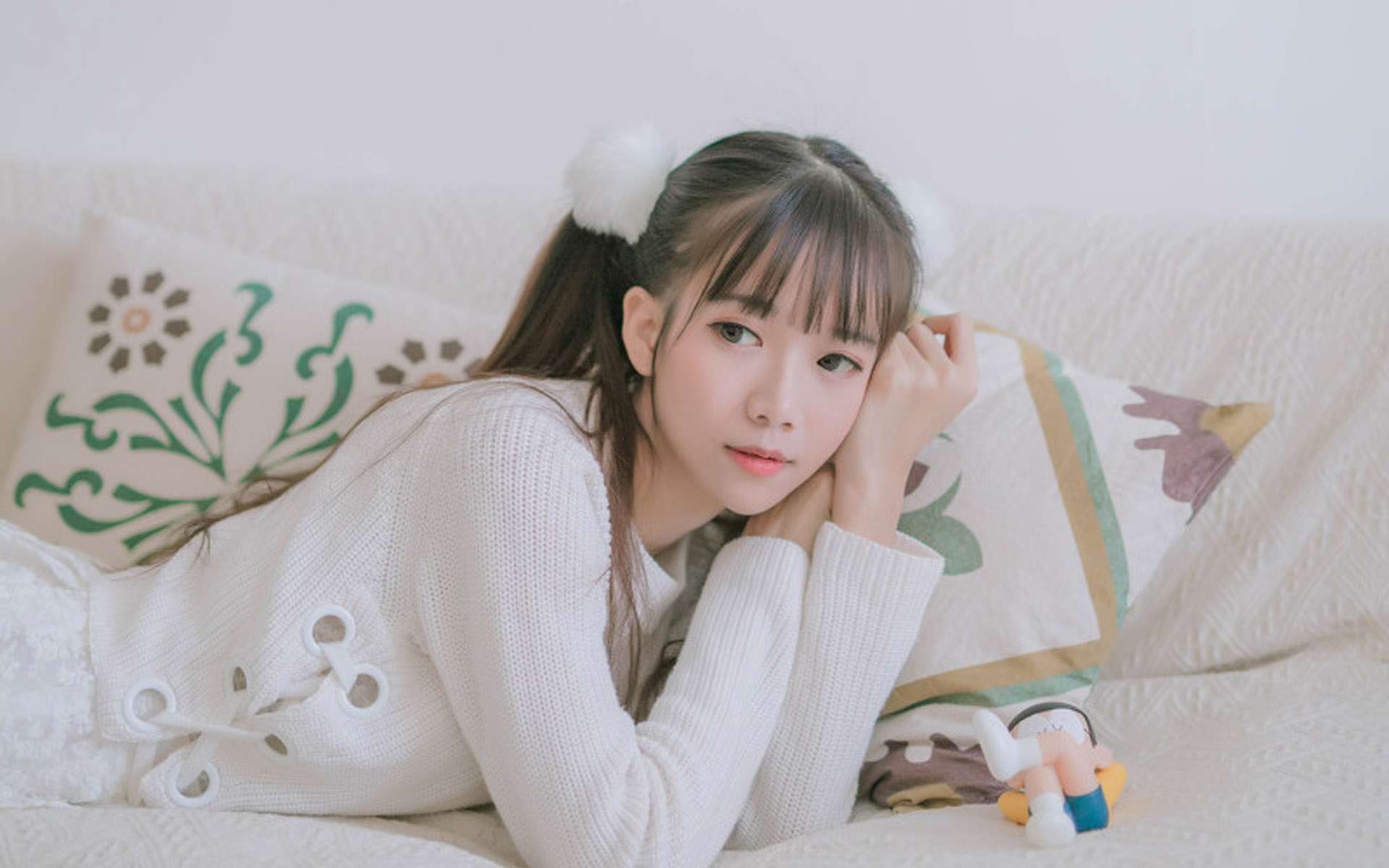 双马尾可爱清纯美少女私房写真