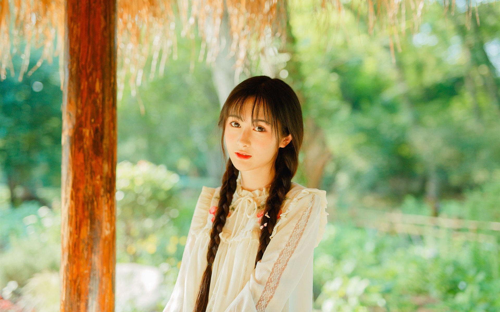 双马尾文艺女生