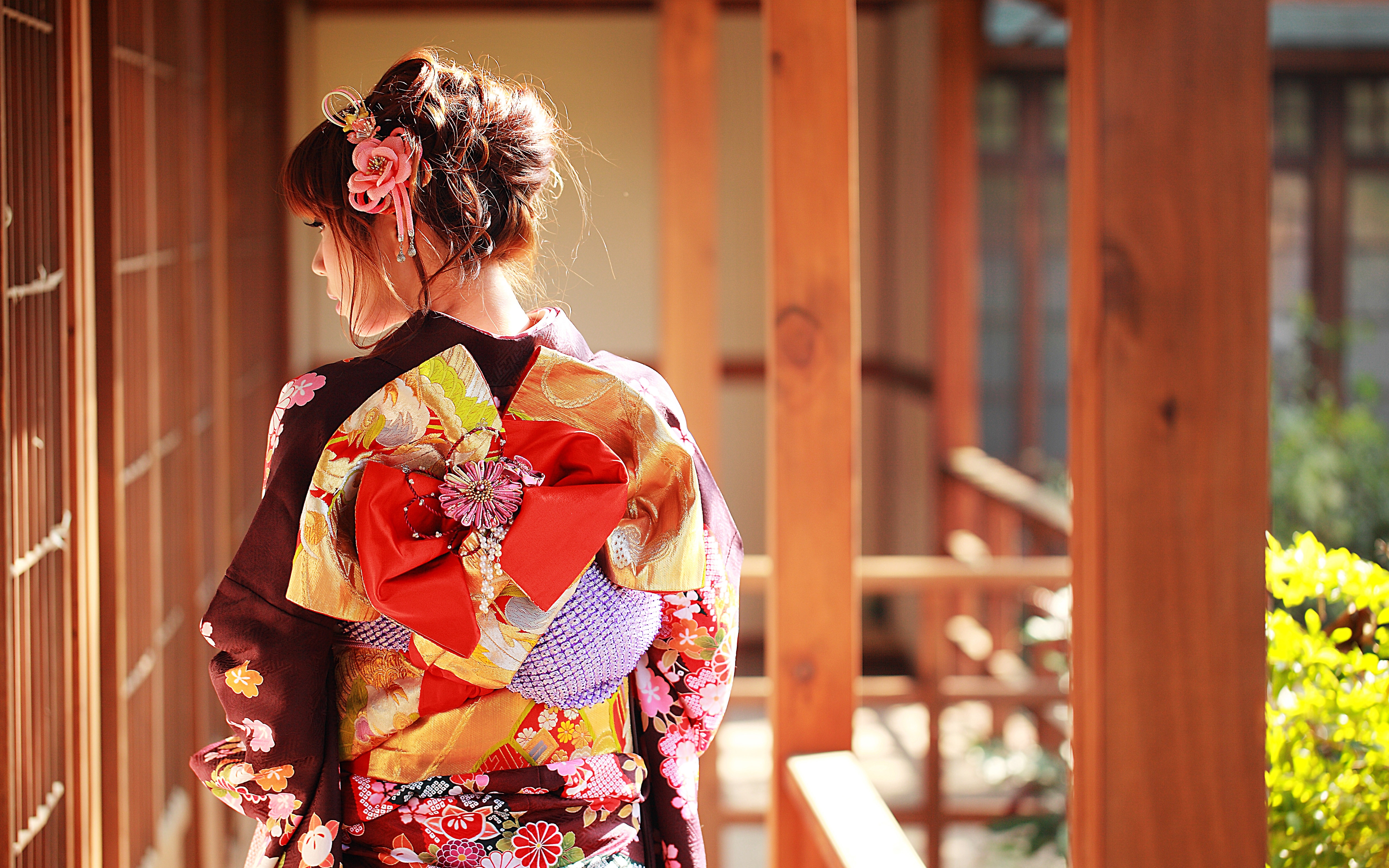 可爱和服少女粉嫩清新甜美写真