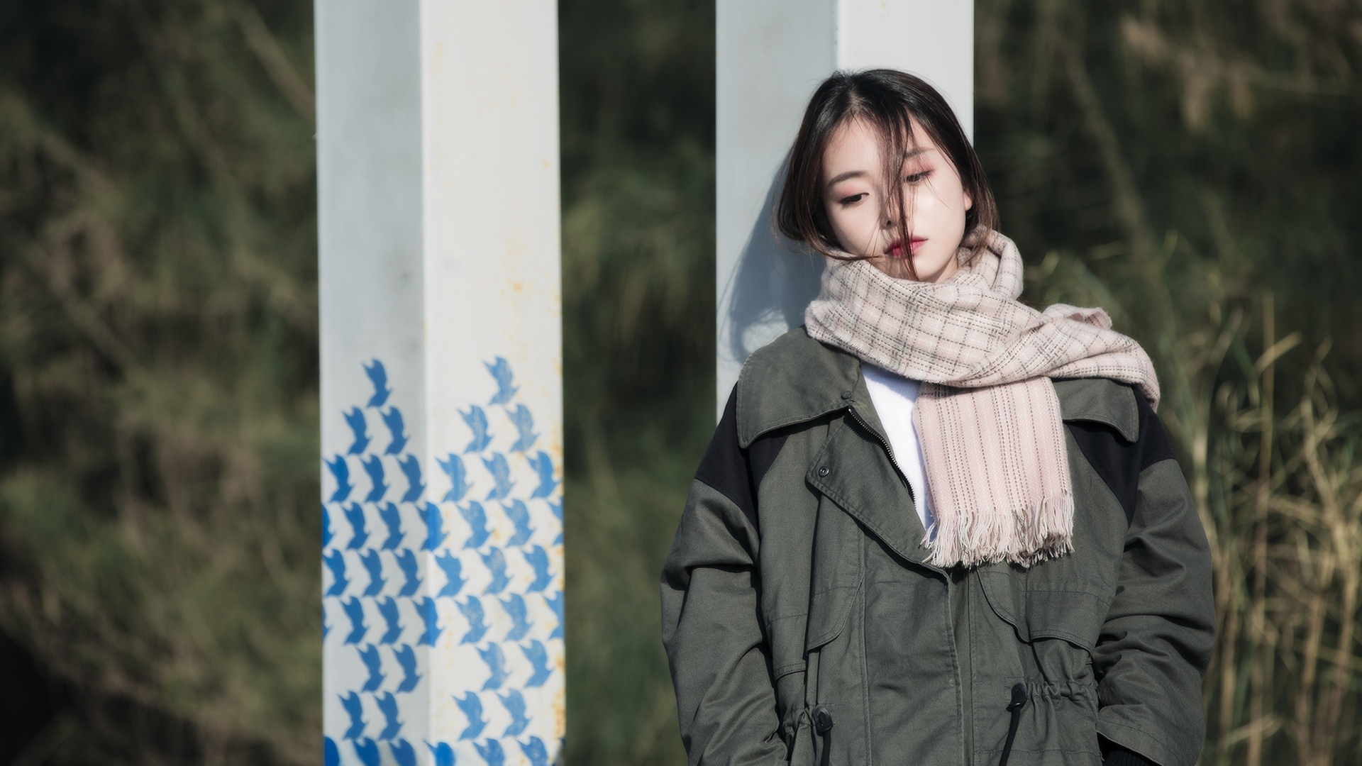小清新美女户外写真