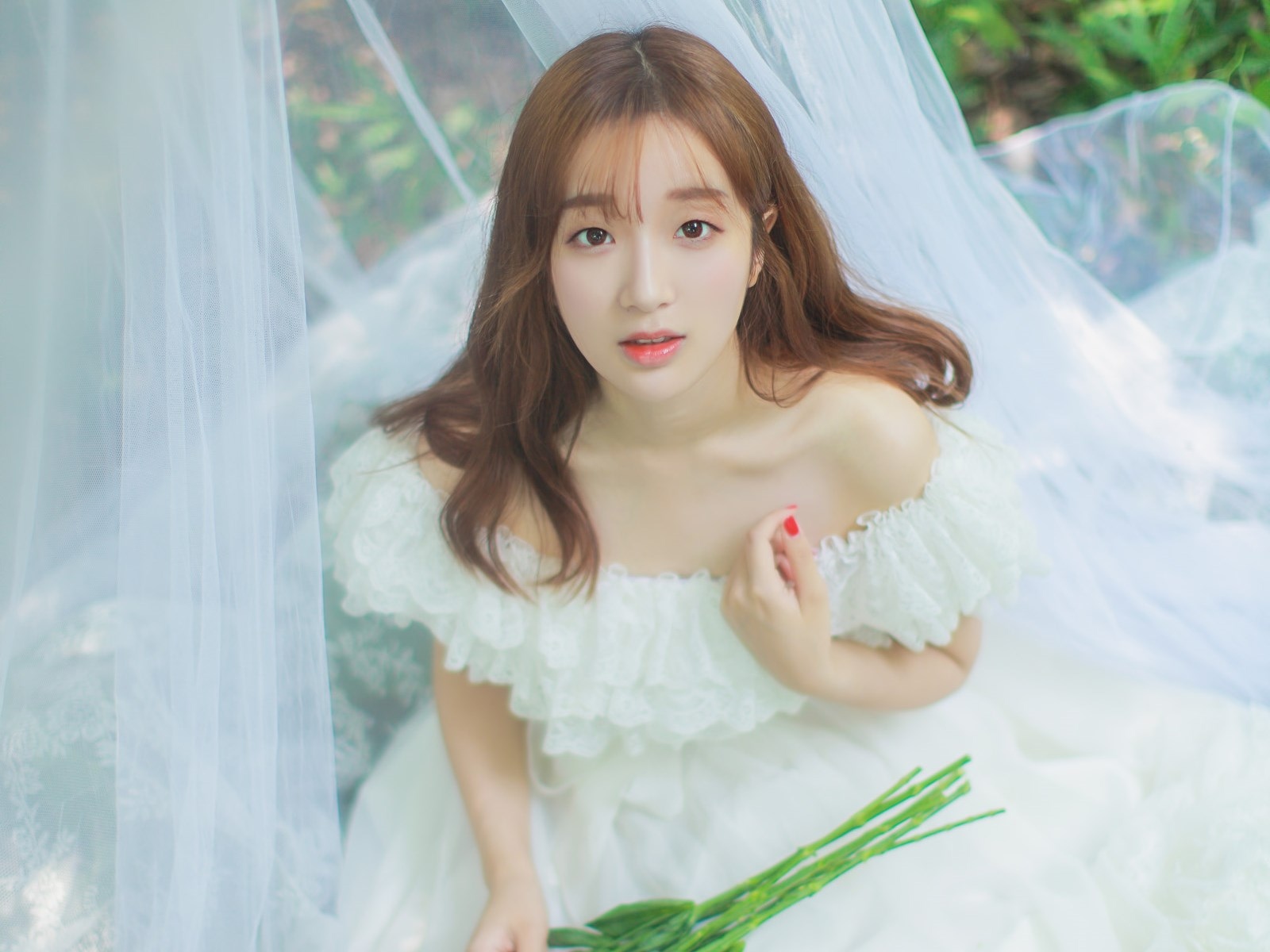 清纯氧气美女阳光写真
