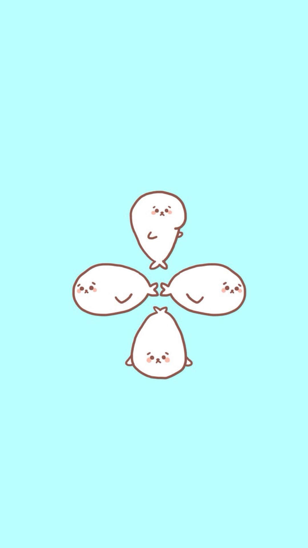 四只小海豹