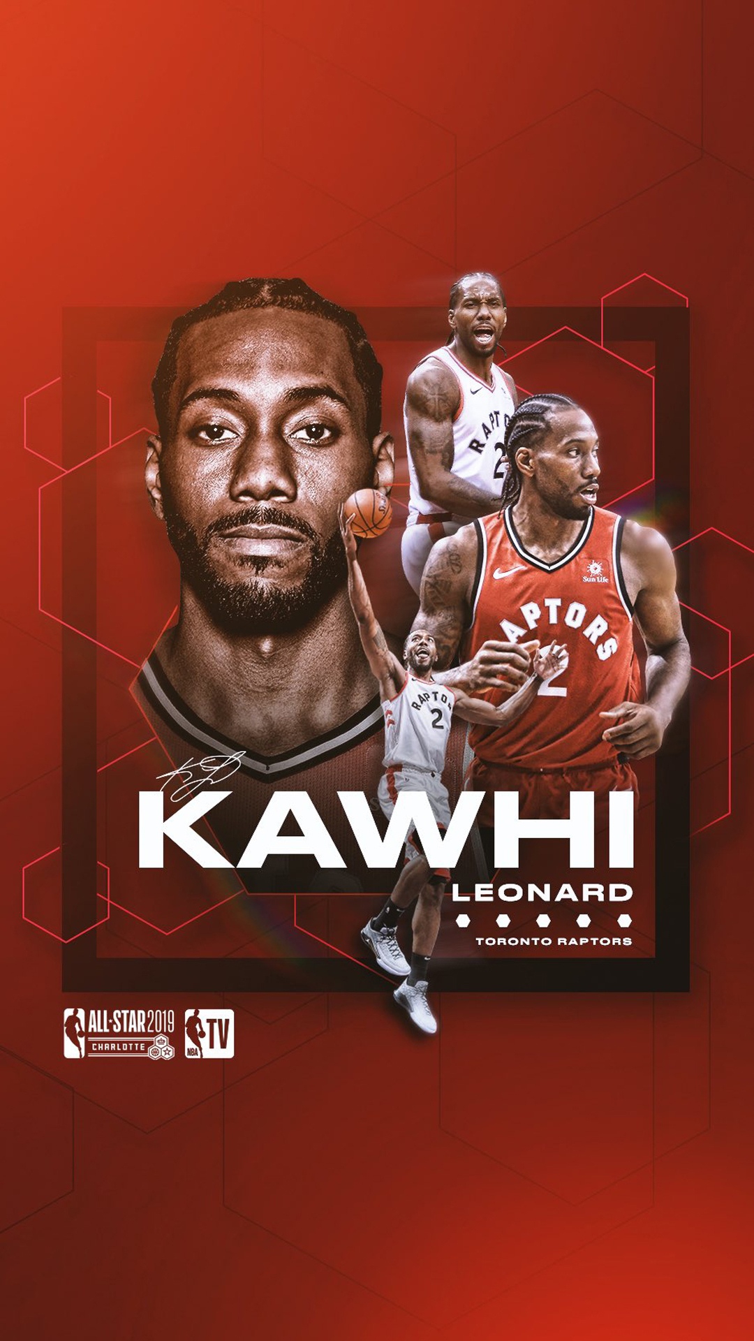 莱昂纳德2019NBA全明星海报