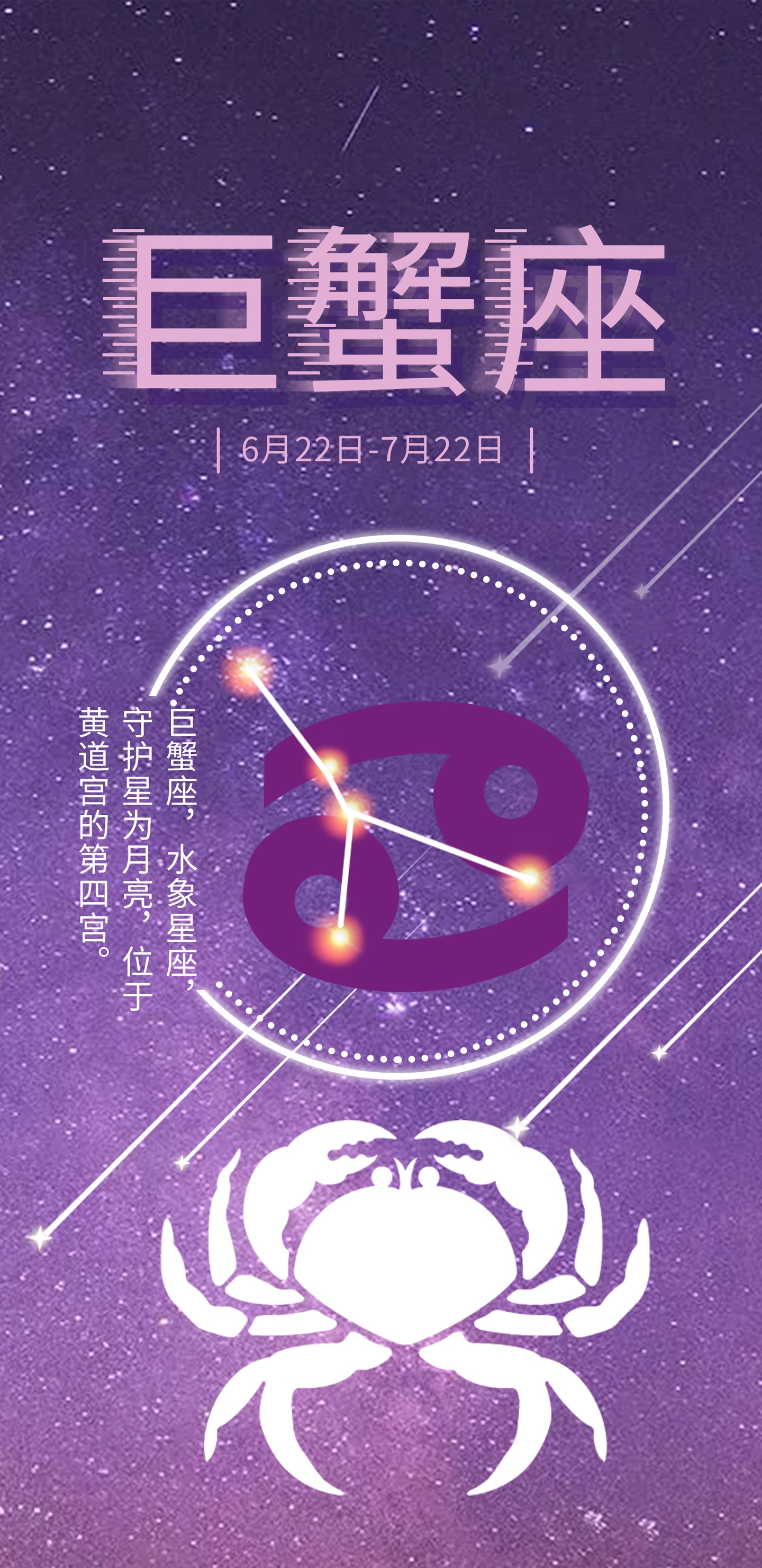巨蟹座为水象星座