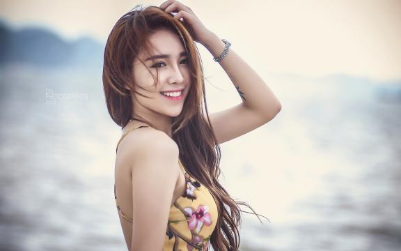 清纯养眼的耐看美人
