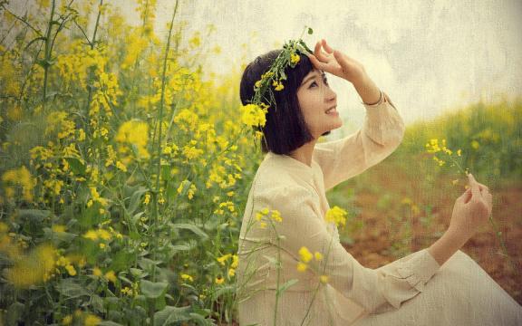 小清新文艺美女唯美写真