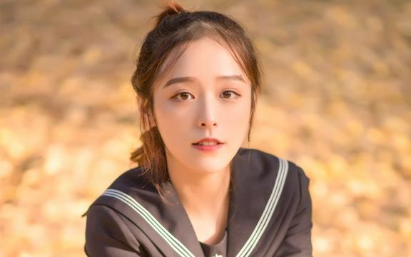 清纯JK制服美女户外唯美写真