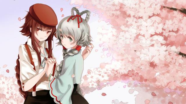 樱花动漫唯美二次元少女