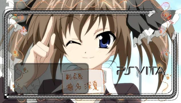 psv动漫少女锁屏