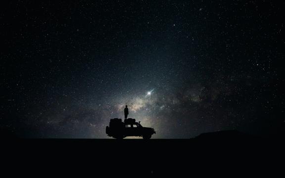 仰望星空