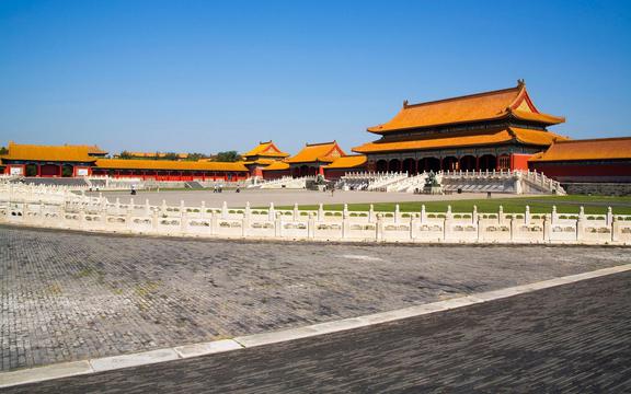 北京故宫太和门