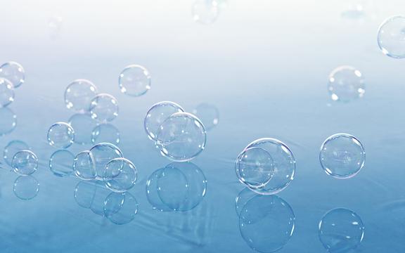 Win7壁纸 气泡