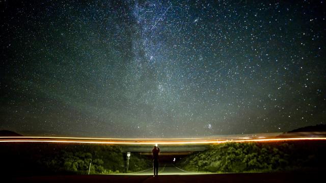 夜晚的星空是最美的