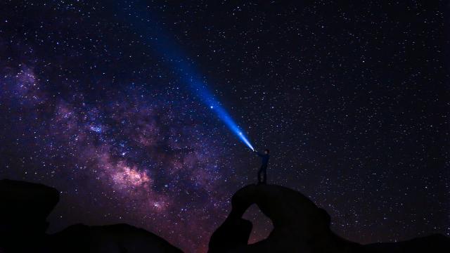 夜晚的星空是最美的