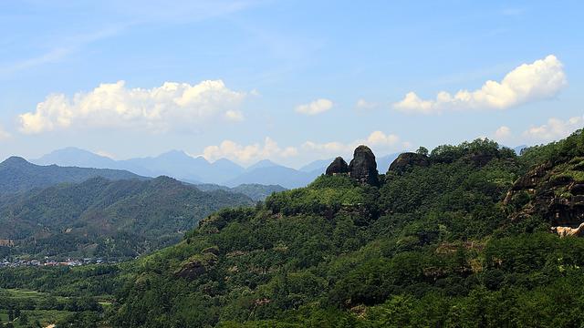 武夷山天游峰摄影图片