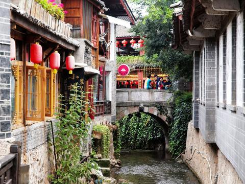 云南丽江古城特色风景