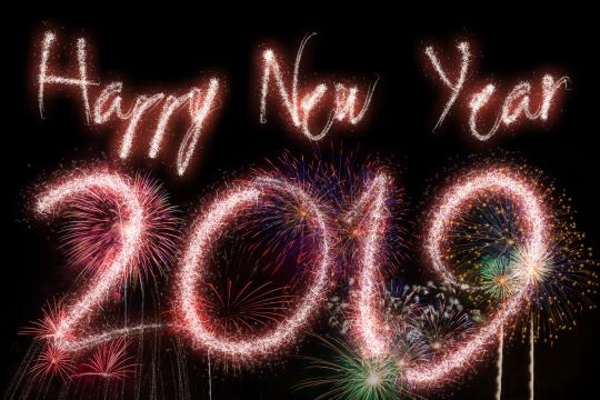 撕去2018年旧的篇章 翻开2019年新的一页