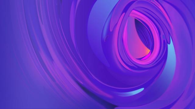 小米Mix 3色彩鲜艳的抽象设计