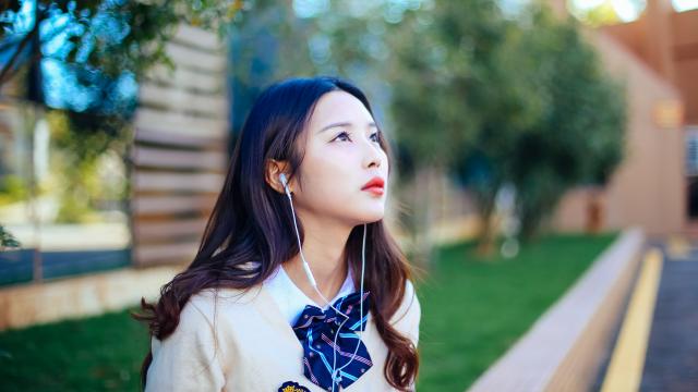 小清新校园制服美女气质迷人写真