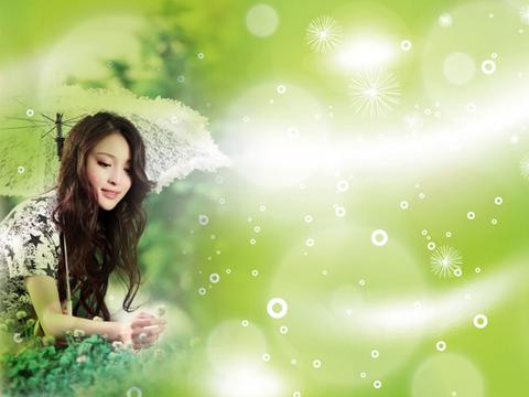 甘婷婷清纯美照