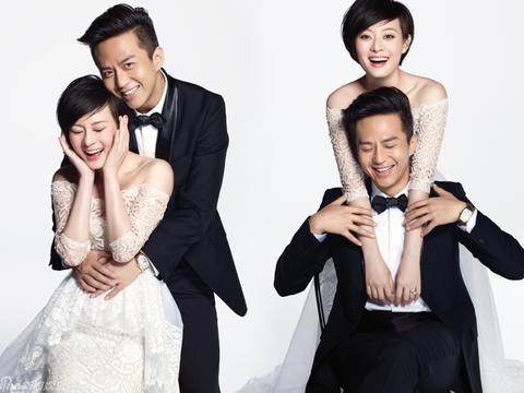 孙俪邓超婚纱照