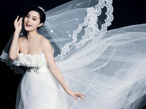 范冰冰唯美婚纱照