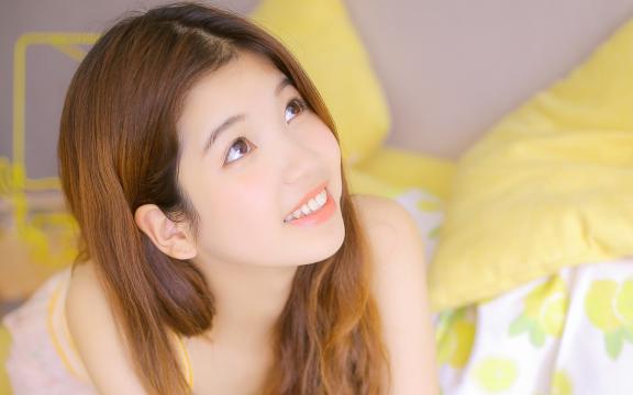元气满满的美少女