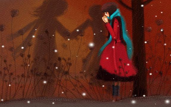 唯美手绘女孩