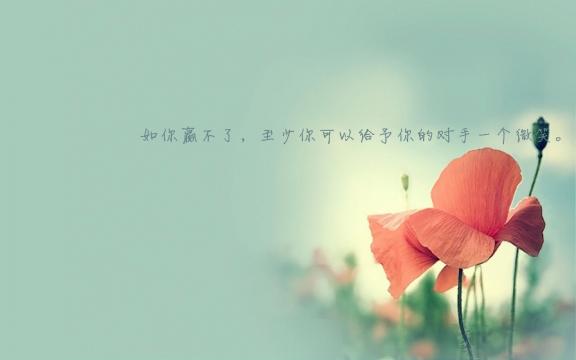 简约励志奋斗文字桌面壁纸