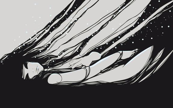性感美女插画矢量【三】