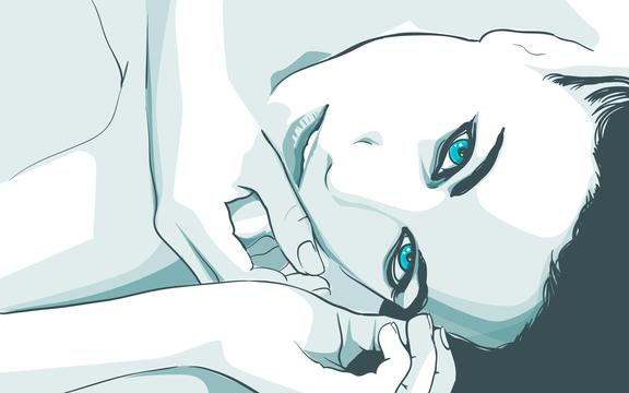 性感美女插画矢量【四】