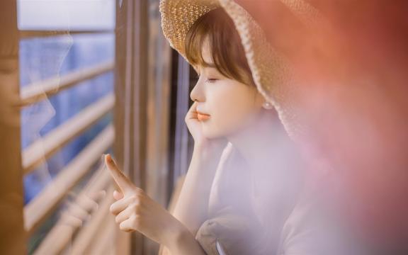 日系小清新女生粉嫩写真