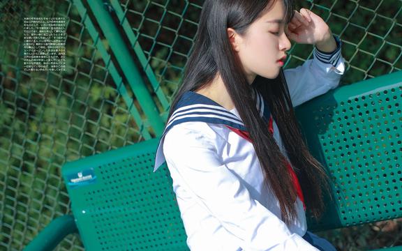 JK校服美女艺术写真