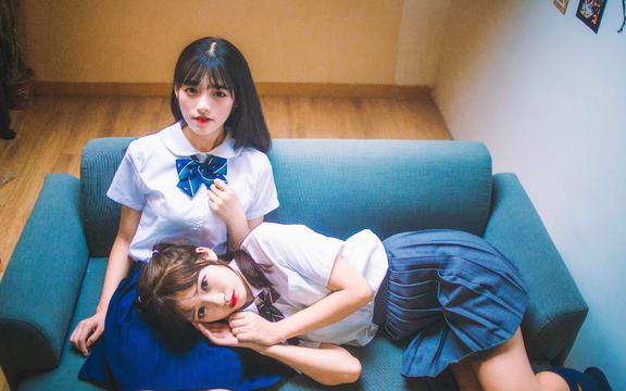 JK校服美女艺术写真